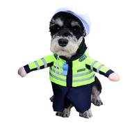 Costume de Chat de Flic, Casquette Souple, Lavable en Machine, L
