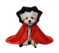 Costume de chat Halloween cape de vampire réglable et tenue noire