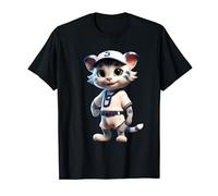 Costume de chat mignon et sportif pour chaton T-Shirt