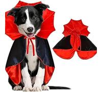 Costume de chat vampire Rouge et Noir Ajustable Funny Bat