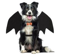 Costume de Chauve Souris Chien,Ailes Chauve Souris Chien pour Halloween,Déguisement Chauve Souris Chien Mignon,Ailes de Chauve Souris pour Animaux de Compagnie pour la Décoration de Fête d’Halloween