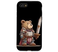 Costume de chevalerie Amusant pour Armure et épée Coque pour iPhone SE (2020) / 7/8