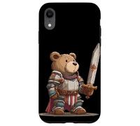 Costume de chevalerie Amusant pour Armure et épée Coque pour iPhone XR