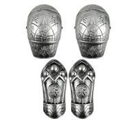 Costume De Chevalier - Déguisement Romain Pour Avec Armure | Ensemble Historique Léger | Épaulières & Protège-bras Pour Garçons & Filles | Accessoires De Costume Médiéval Ṕour Fête & Jeu Ďe Rô