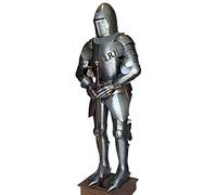 Costume de chevalier médiéval avec casque épée/cochon