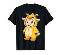 Costume de chèvre Kawaii dans Un Canard pour Filles et Enfants T-Shirt Graphique avec Valeur