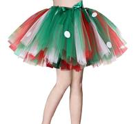 Costume de chevreuil pour femme adulte, jupe en tulle marron, vert et rouge, costume de chevreuil, renne, costume d'animaux, costume de carnaval, costume de carnaval, sexy, années 50, carnaval