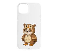 Costume de Chien Kawaii dans Une Chouette pour Filles et Enfants Coque pour iPhone 15 Plus