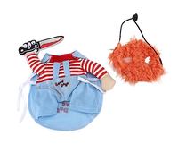 Costume de Chien Mortel pour Animal de Compagnie, Costume d'halloween pour Chien, Costume d'halloween pour Animal de Compagnie, Costume de Cosplay pour Chien vêtements (XL)