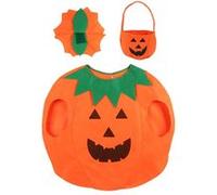 Costume de citrouille de Halloween pour Adulte Multicolore G