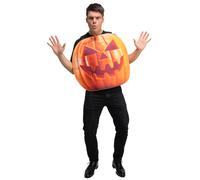 Costume de Citrouille Hommes Femmes Citrouille Tabard Costume Halloween