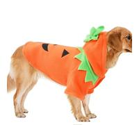 Costume de citrouille pour chien | Costume d'Halloween pour chien | Beau costume d'Halloween pour chien et chat | Costume d'Halloween élégant pour animaux de compagnie, chats et chiens