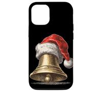 Costume de Cloche de la liberté avec Chapeau de Père Noël Coque pour iPhone 12/12 Pro