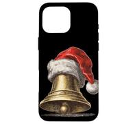 Costume de Cloche de la liberté avec Chapeau de Père Noël Coque pour iPhone 16 Pro Max
