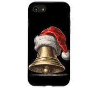 Costume de Cloche de la liberté avec Chapeau de Père Noël Coque pour iPhone SE (2020) / 7/8