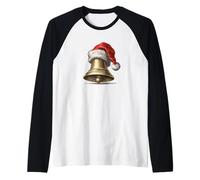 Costume de Cloche de la liberté avec Chapeau de Père Noël Manche Raglan