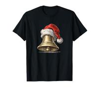 Costume de Cloche de la liberté avec Chapeau de Père Noël T-Shirt