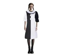 Costume de clown Art The Clown pour adultes, noir et blanc pour femme, robe d'Halloween et de costumade terrifiante