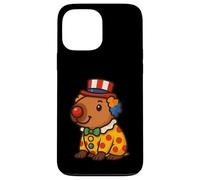 Costume de clown Capybara amusant pour les amoureux des animaux Coque pour iPhone 13 Pro Max