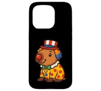 Costume de clown Capybara amusant pour les amoureux des animaux Coque pour iPhone 15 Pro