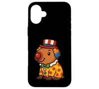 Costume de clown Capybara amusant pour les amoureux des animaux Coque pour iPhone 16 Plus