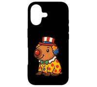 Costume de Clown Capybara Amusant pour Les Amoureux des Animaux Coque pour iPhone 17