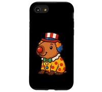 Costume de clown Capybara amusant pour les amoureux des animaux Coque pour iPhone SE (2020) / 7 / 8