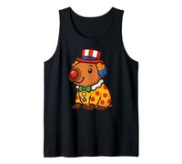 Costume de clown Capybara amusant pour les amoureux des animaux Débardeur