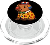 Costume de clown Capybara amusant pour les amoureux des animaux PopSockets PopGrip pour MagSafe