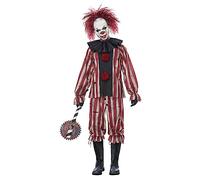 California Costumes Déguisement clown démoniaque luxe pour homme Rouge M