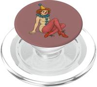 Costume de Clown rétro pour Fille - pour Cirque et Carnaval - Esthétique PopSockets PopGrip pour MagSafe