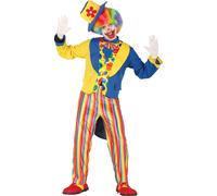 costume de clown rigolo pour hommes, taille:M