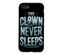 Costume de Clown Terrifiant pour Tueur de Visage d'horreur Coque pour iPhone SE (2020) / 7/8
