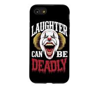 Costume de Clown Terrifiant pour Tueur de Visage d'horreur Coque pour iPhone SE (2020) / 7/8
