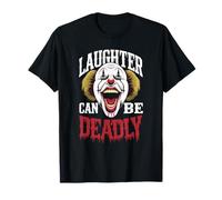Costume de Clown Terrifiant pour Tueur de Visage d'horreur T-Shirt