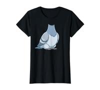 Costume de Colombe pour Halloween T-Shirt Graphique avec Valeur, Femme, Noir, S