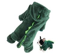 Costume de Conception de Dinosaure de Chien | Sweats à Capuche de Cosplay de Dinosaure pour Animaux de Compagnie de Chien - Costume de d'halloween de Noël Respirant pour Petit Chiot Chat
