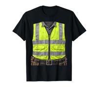 Costume de Constructeur de Gilet d'ouvrier du bâtiment T-Shirt