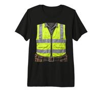 Costume de Constructeur de Gilet d'ouvrier du bâtiment T-Shirt Haut de Gamme