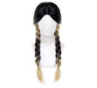 Costume De Cosplay Anime Ran Haitani Perruque, Perruques De Tresses À Double Queue De Cheval Dégradées Pour Halloween, Fête, Carnaval, Vie Nocturne, Concerts, Mariages