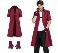 Costume de cosplay Devil Dante - Costume d'anime pour Halloween et carnaval