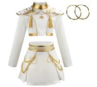 Costume de Cosplay d'halloween à la mode pour filles, spectacle sur scène d'idole de chasseur 4 5 6 7 8 9 10 11 12 ans, vêtements de fête de jeu de rôle comme sur la photo