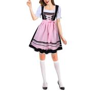 Costume de cosplay élégant 2025, robe gothique en dentelle pour femme, fête de la bière, fête, événement formel, reconstitution historique, costume cosplay anime une pièce (noir, XL)
