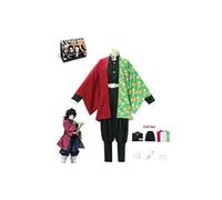 Costume de Cosplay et Calendrier Demon Slayer 2022 en français Tomioka Giyuu 130 cm Rouge