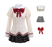 Costume de cosplay Kaname Madoka Akemi Homura/Mami Tomoe/Miki Sayaka Anime pour femme, uniforme scolaire, robe pour Halloween, fête, carnaval