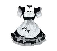 Costume de Cosplay Maid Lolita Femmes - Costume d'halloween Français Femme - Sissy - Costumes de Soubrette - Tenue Fille - Robe French Maid - Cosplay - Anime - Pas Cher