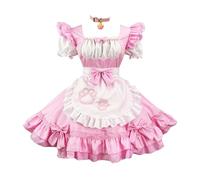 Costume de Cosplay Maid Lolita Femmes - Costume d'halloween Français Femme - Sissy - Costumes de Soubrette - Tenue Fille - Robe French Maid - Cosplay - Anime - Pas Cher