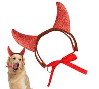 Costume de cosplay pour animaux de compagnie - Costume de super-héros pour chats, cornes de diable drôles d'Halloween | Cadeaux de fête légers et mignons, tenue unique pour animaux de compagnie, Costu