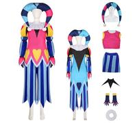 Costume de cosplay pour homme Anime Fizzarolli avec chapeau Helluva Boss Blitzo personnage uniforme veste cape costume habiller tenues ensemble pour adulte garçon Halloween carnaval fête cadeaux