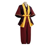 Costume de Cosplay Prince Zuko Airbender Anime Uniforme Personnalisé(Women,S)